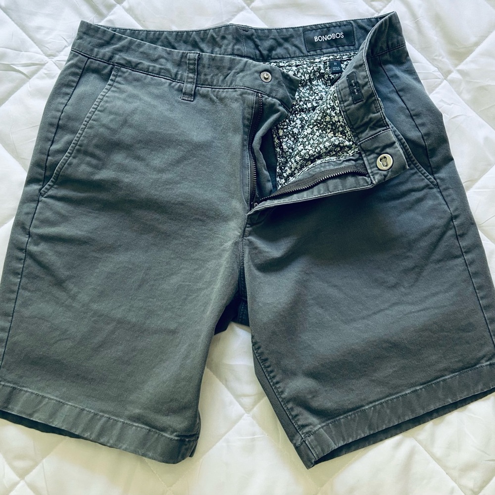 Bonobos 7” slim fit shorts